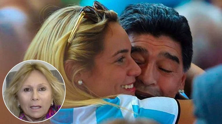 Ana Ronsefeld mandó al frente a Diego Maradona y Rocío Oliva: Están juntos, pero no conformaron una pareja