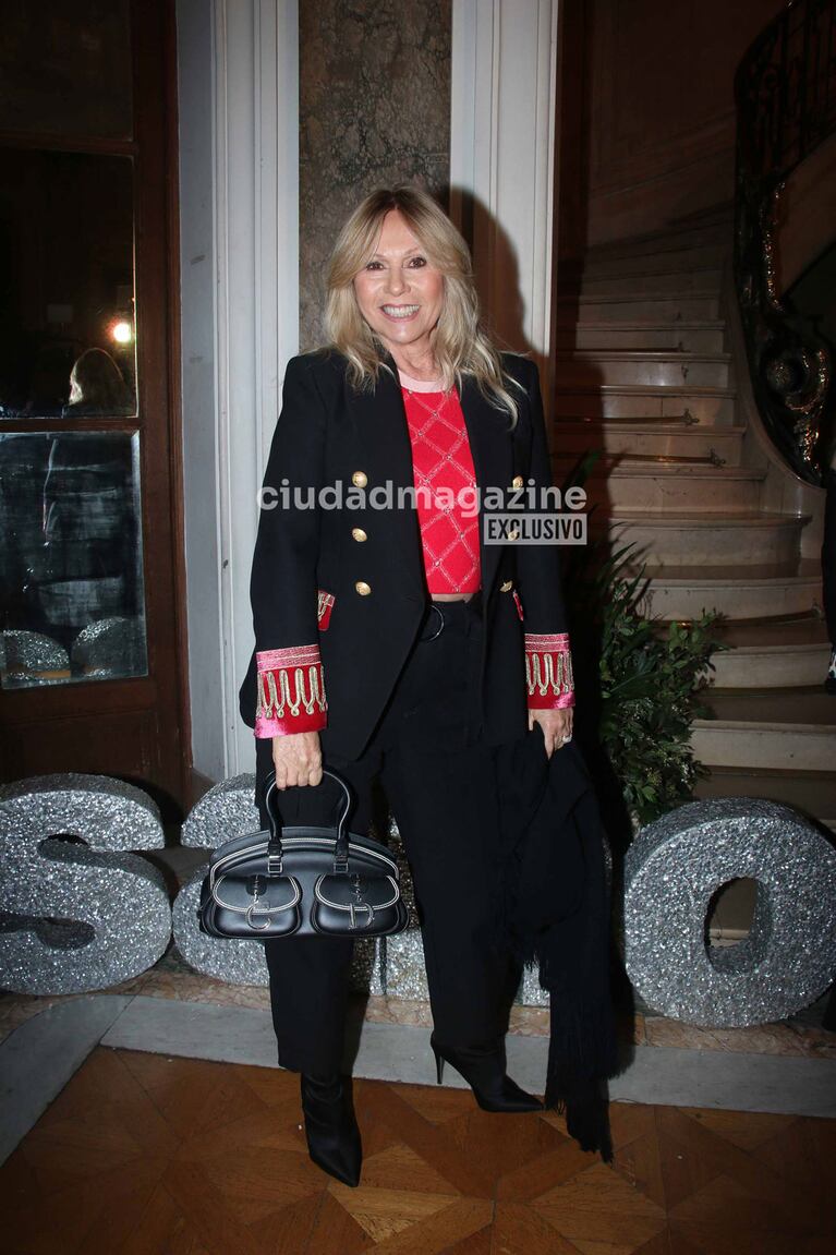 Ana Rosenfeld en el desfile de Claudio Cosano (Foto: Movilpress).