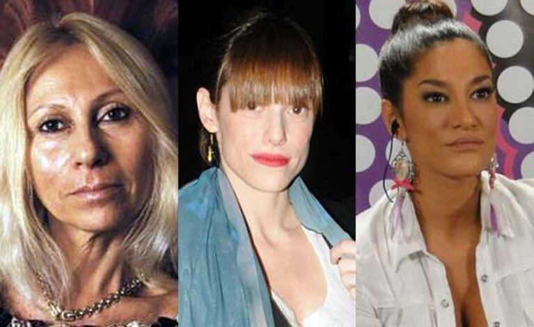 Ana Rosenfeld le puso un "bozal legal" a Connie Ansaldi para que no agreda a Silvina Escudero por Twitter. (Fotos: Web)