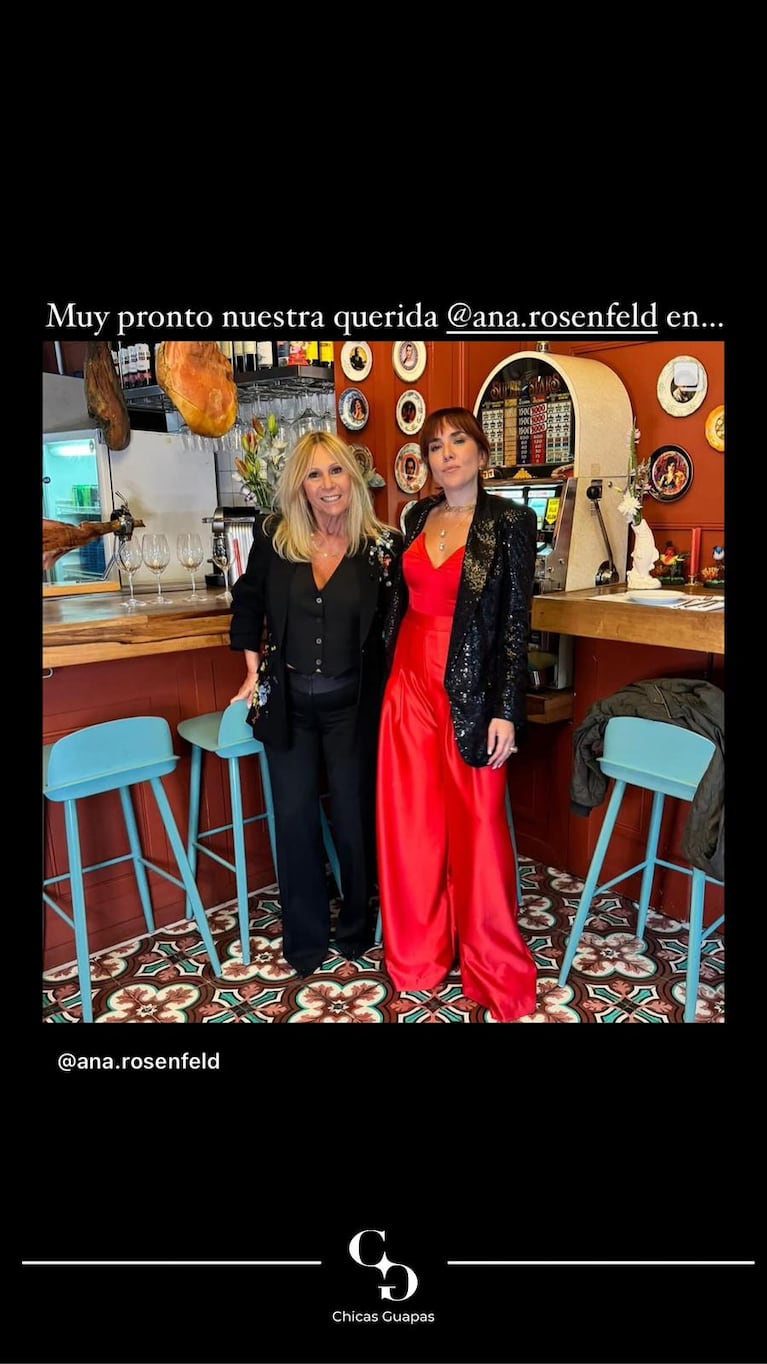 Ana Rosenfeld y Lucía Ugarte (Instagram)