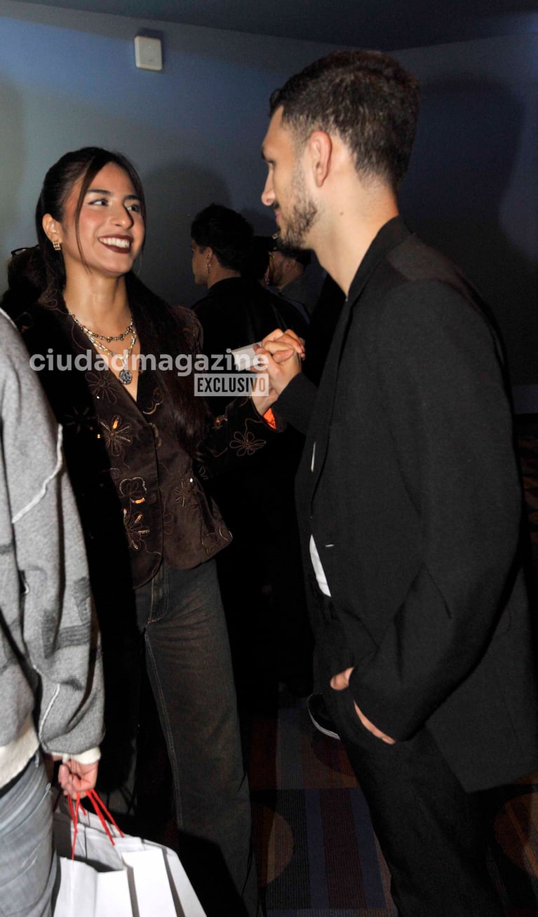 Anabel Sánchez en el estreno de cine Michael (Foto: Movilpress).