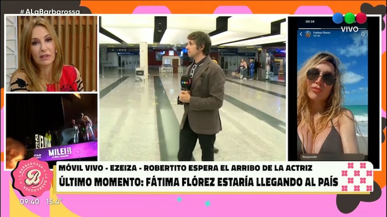 Analía Franchín, letal con Fátima Florez por su presunto accionar en Ezeiza tras la separación de Javier Milei