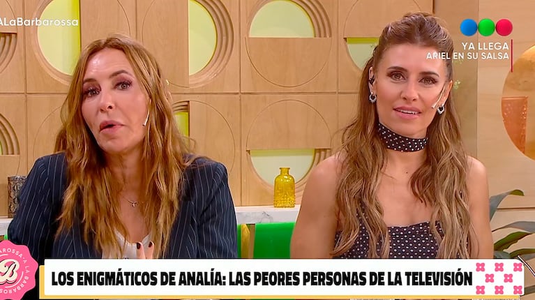 Analía Franchín mandó al frente a una famosa por su mal olor y desató polémica (captura de Telefe)