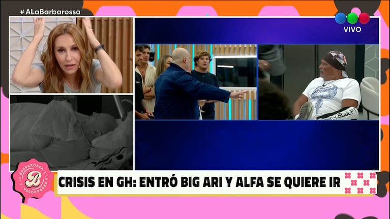 Analía Franchín se indignó con los nuevos ingresos en Gran Hermano 2023 y expresó su bronca en vivo