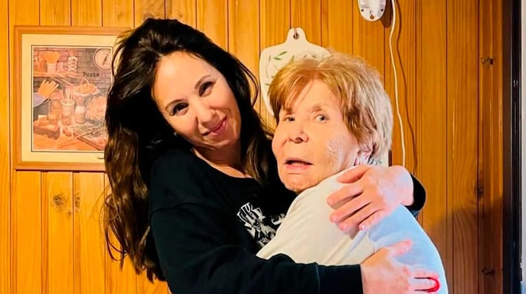 Analía Franchín y Amalia, su mamá  (foto: Instagram @analiafranchin)