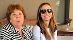 Analía Franchín y Amalia, su mamá (foto: Instagram @analiafranchin)