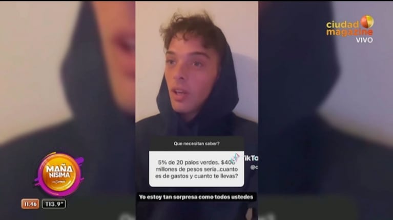 Analizaron los gestos de Santi Maratea por la colecta de Independiente y encontraron un inquietante detalle: "Nervioso"