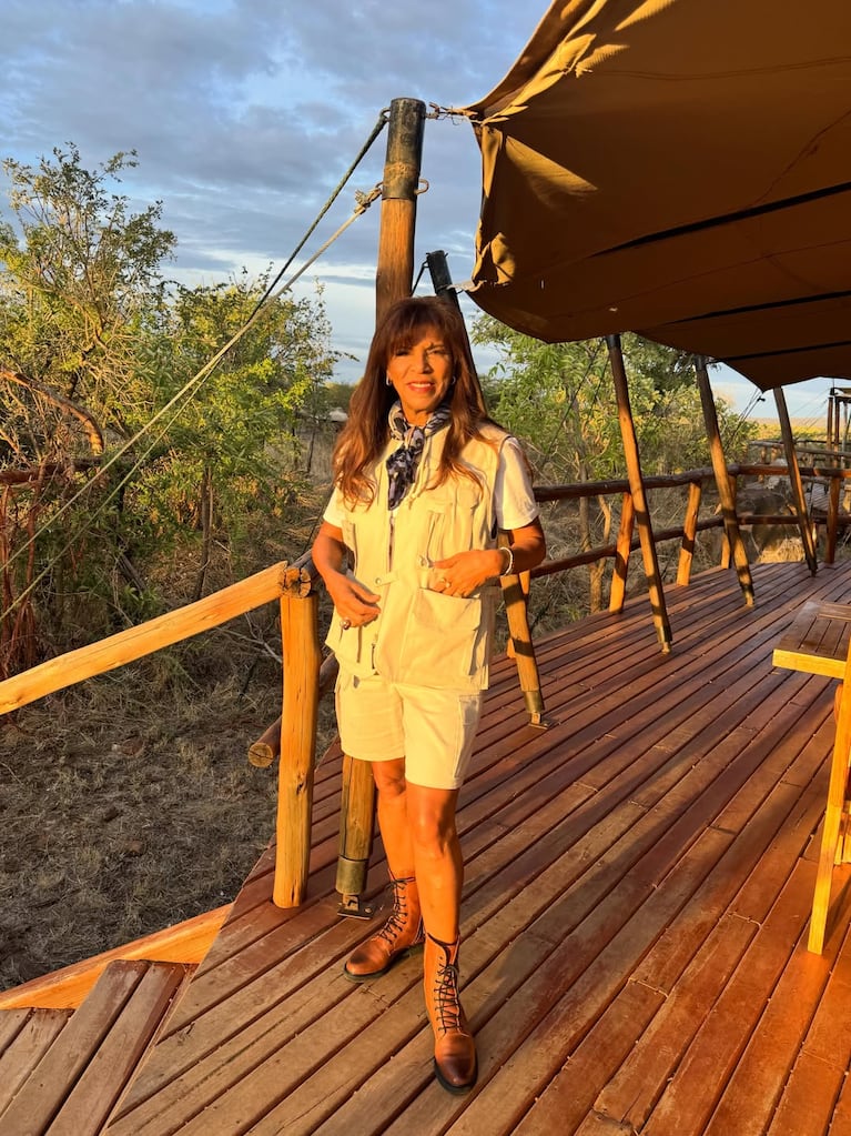 Anamá Ferreira sorprendió con las fotos de su increíble viaje por África: safaris, animales salvajes y una experiencia única. Crédito: Instagram