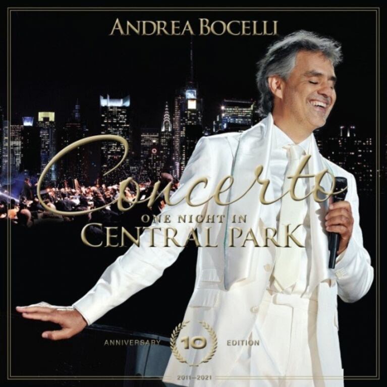 Andrea Bocelli honra uno de los álbumes en vivo más grandes de la historia: Concerto: One Night In Central Park