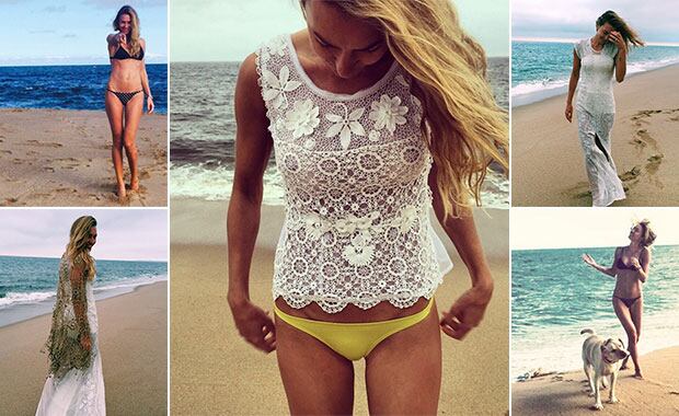 Andrea Bursten despertó suspiros en el Este con su cuerpo. (Foto: Instagram)
