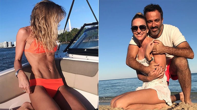 Andrea Bursten y sus días de amor con su novio en Miami