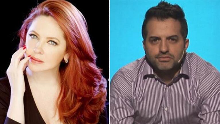 Andrea del Boca, Ángel de Brito y un periodista se pelearon en Twitter (Foto: Web)