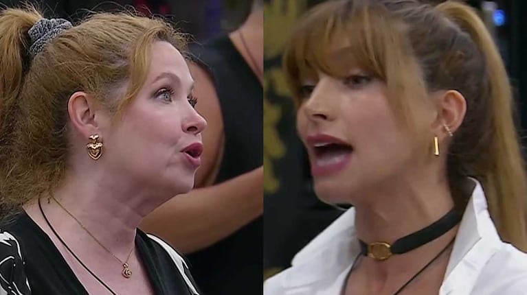 Andrea del Boca y Sol Abraham en Gran Hermano Generación Dorada (Foto: capturas Telefe)