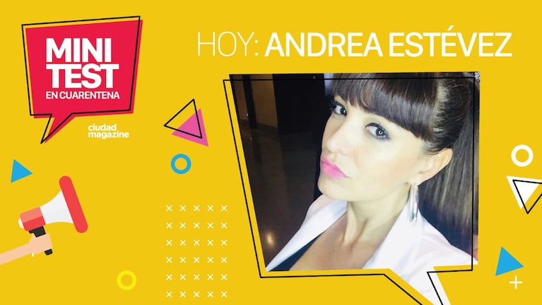 Andrea Estévez en cuarentena:
