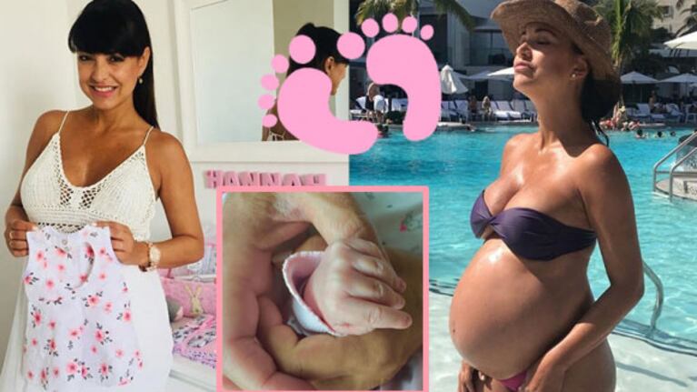 Andrea Estévez se convirtió en mamá: nació la pequeña Hannah en Estados Unidos