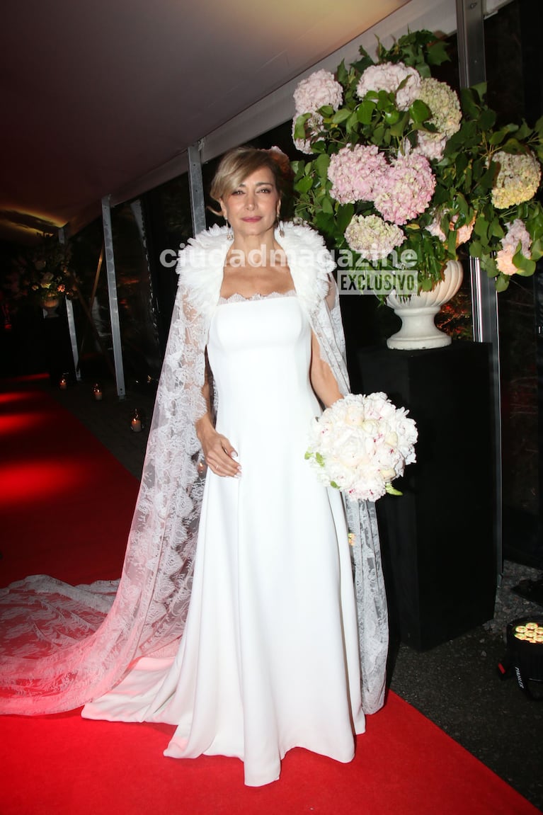 Andrea Ghidone y Pablo Otero se casaron con una mega fiesta. (Foto: Movilpress)