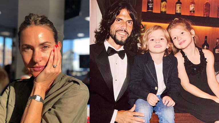 Andrea homenajeó a Federico a seis años de su muerte.
