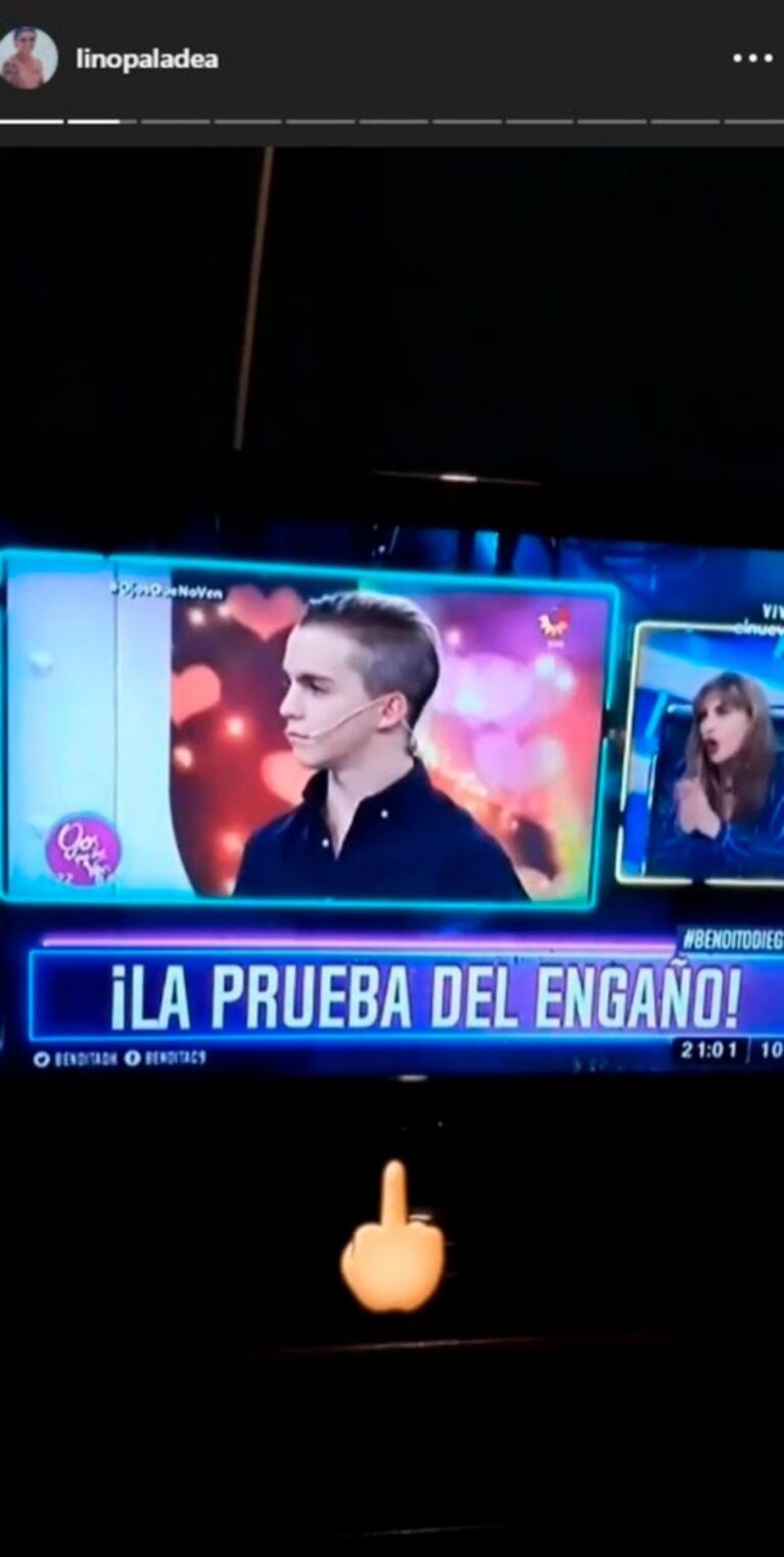 Andrea Politti desenmascaró a un youtuber que quiso engañarla en Ojos que no ven