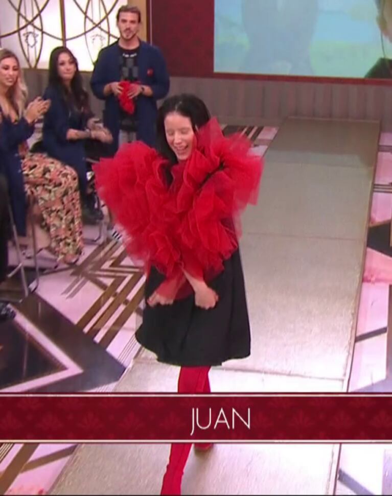 Andrea Politti rompió en llanto en Corte y confección por un vestido inspirado en Romina Yan: "Emocionante homenaje"