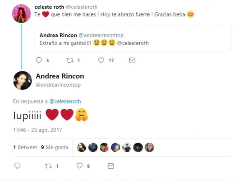 Andrea Rincón, ¿de novia con una productora de ShowMatch?: el mensaje súper romántico de Celeste Roth a la actriz 