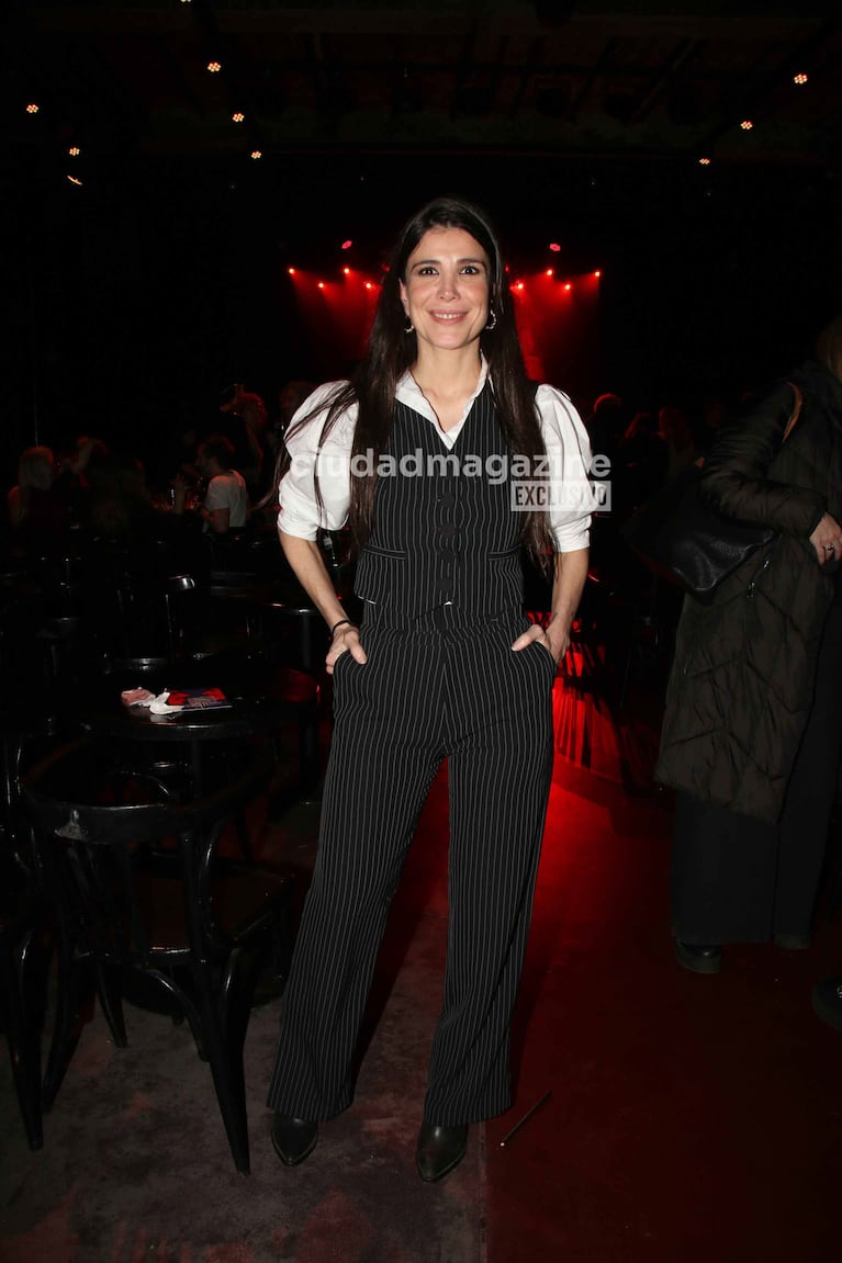 Andrea Rincón en el estreno de Griselda Siciliani y Carlos Casella (Foto: Movilpress).