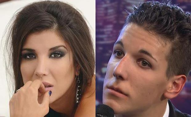 Andrea Rincón, indignada con Alexander Caniggia. Foto: (Web)
