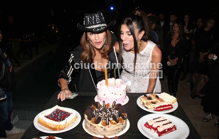 Andrea Rincón y Nara Ferragut celebraron juntas sus cumpleaños (Foto: Movilpress).