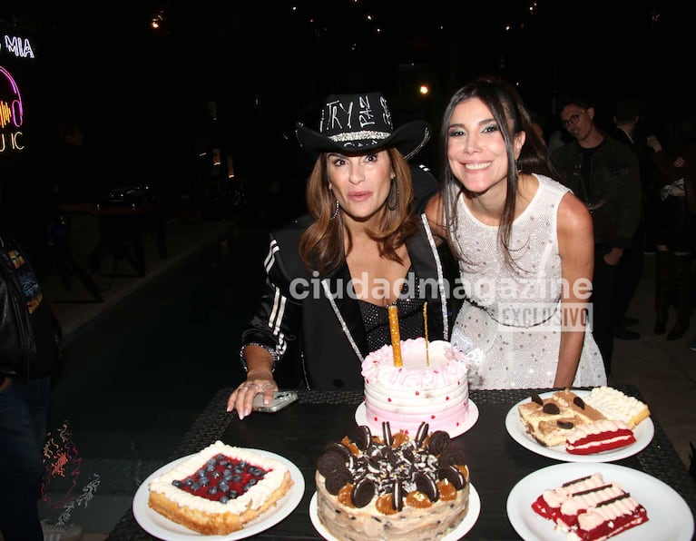 Andrea Rincón y Nara Ferragut celebraron juntas sus cumpleaños (Foto: Movilpress).
