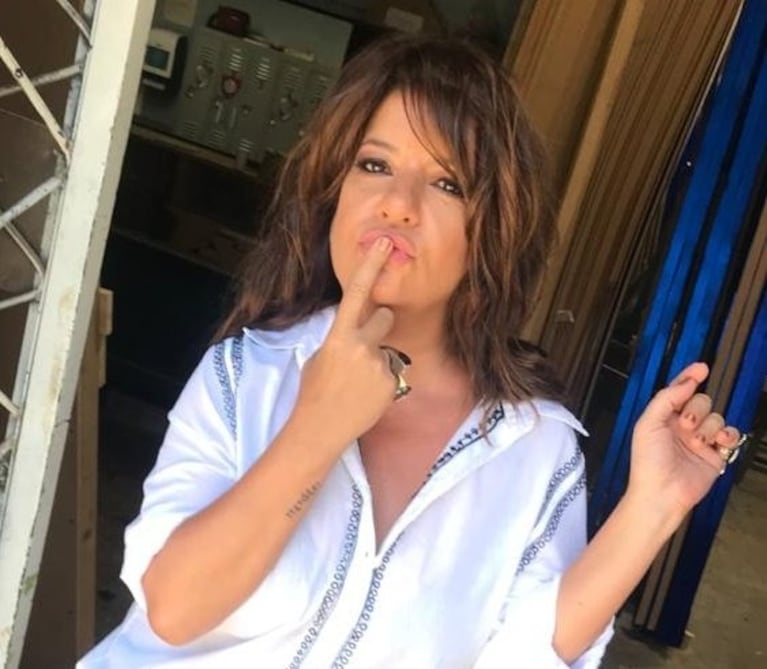 Andrea Taboada le respondió a Marcelo Polino, luego de la llamara 'panelista mal terminada': "Qué feo que una persona te diga eso"