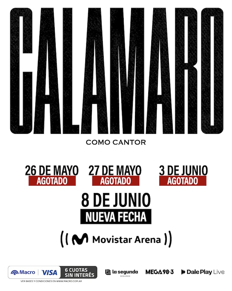 Andrés Calamaro anuncia nueva fecha: cuándo comprar las entradas