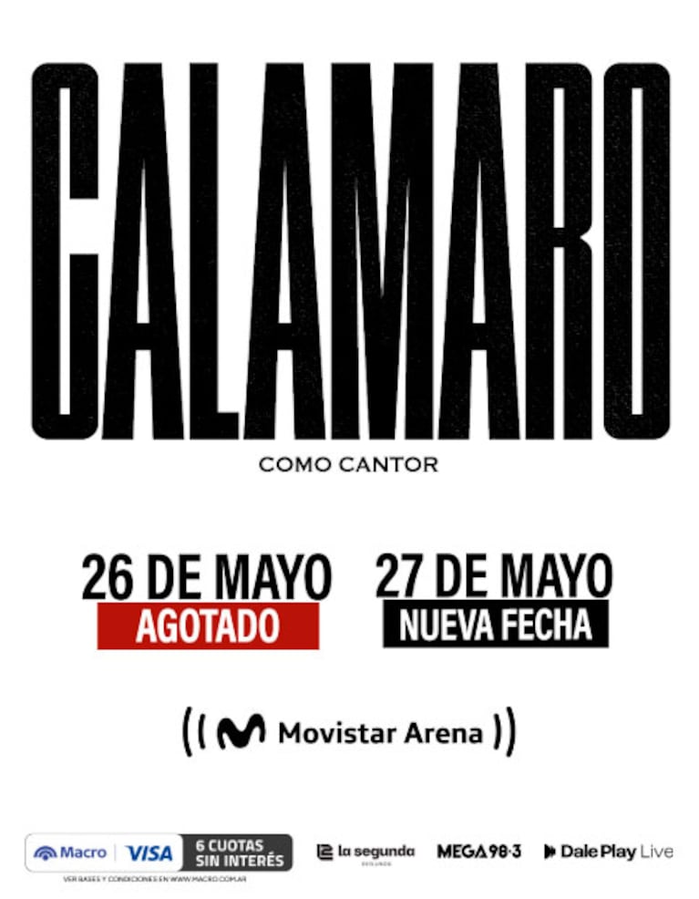 Andrés Calamaro en Buenos Aires (Foto de prensa)