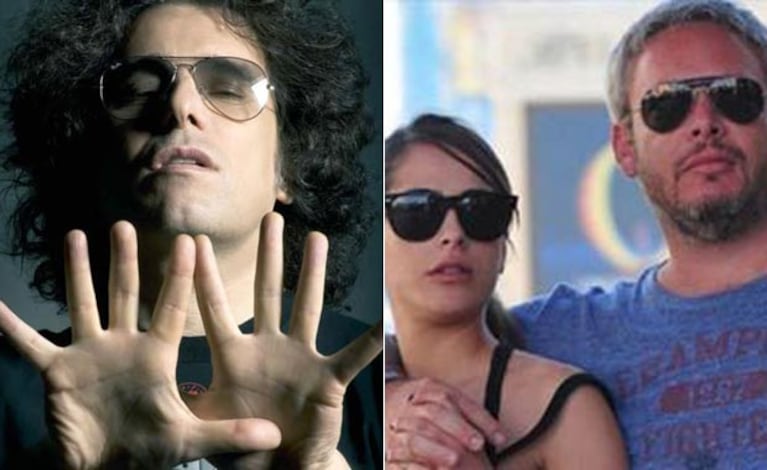 Andrés Calamaro usó Twitter para ¿responderle? a Victoria Vannucci y Matías Garfunkel. (Fotos: Web)