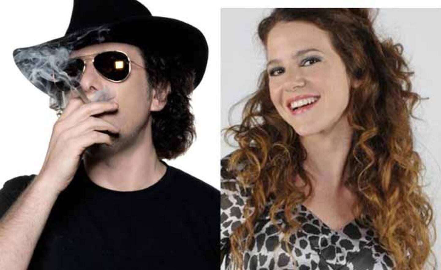 Andrés Calamaro y Jazmín Paz, su nueva compañía. (Foto: Web)