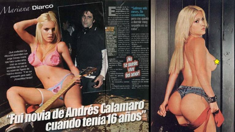 Andrés Calamaro y Mariana Diarco: ¡romántico encuentro en la madrugada!