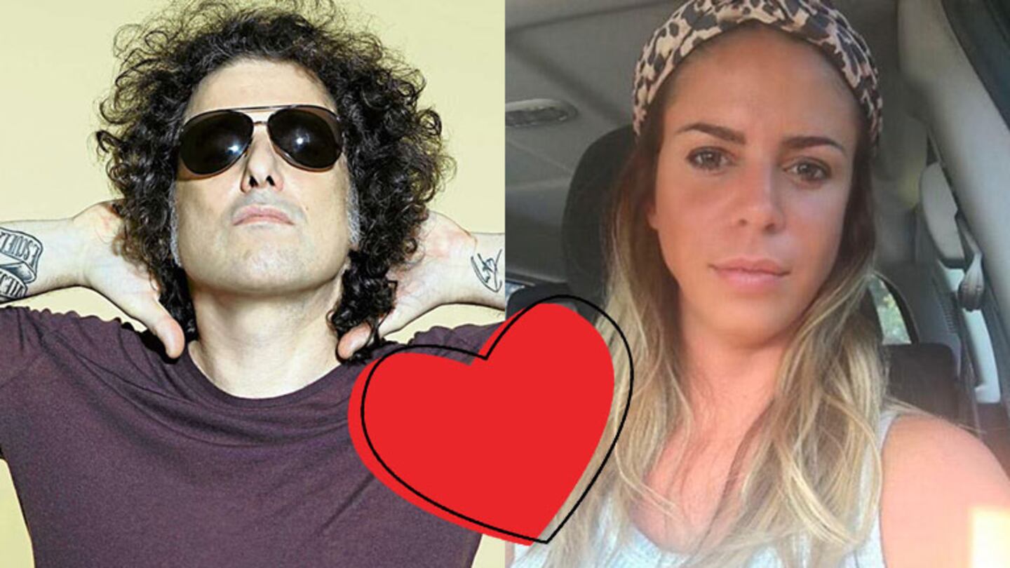 Andrés Calamaro y Marianela Mirra