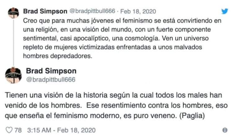 Andrés Calamaro y un polémico análisis del feminismo: "Mujeres victimizadas enfrentadas a unos malvados depredadores"