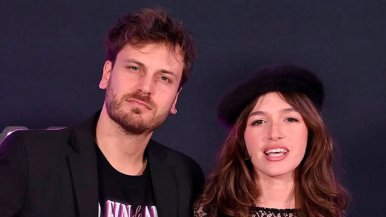 Andrés Gil y Candela Vetrano son papás de Pino.