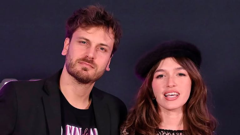 Andrés Gil y Candela Vetrano son papás de Pino.