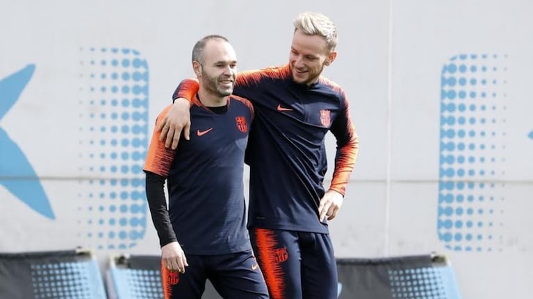 Andrés Iniesta y su amistad con el también futbolista Rakitic