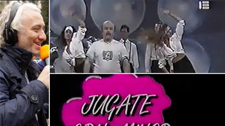 Andy Kusnetzoff se enteró que una idea suya salió en Peor es nada, 24 años después. (Fotos: Web y Captura YouTube)