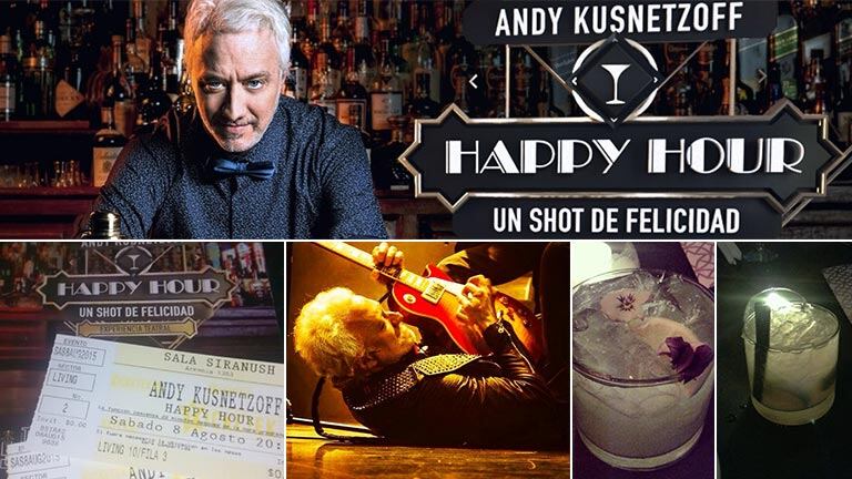Andy Kusnetzoff sorprende en teatro: un cocktail perfecto de risas, música y tragos