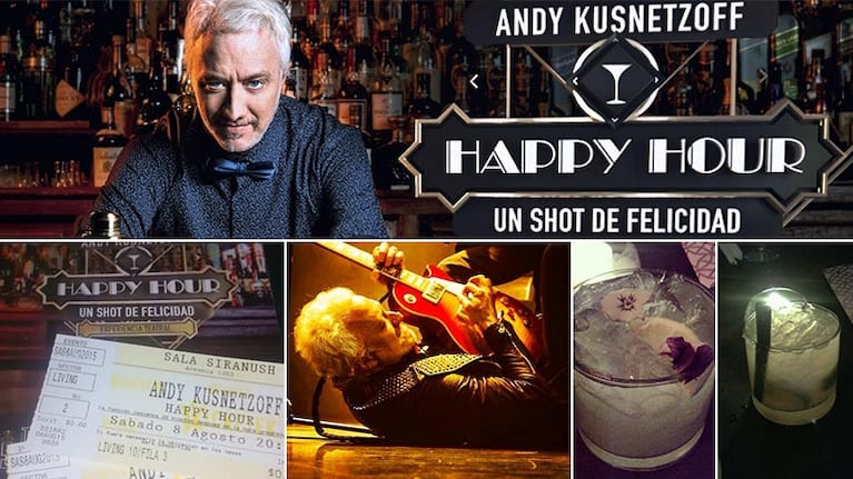 Andy Kusnetzoff sorprende en teatro: un cocktail perfecto de risas, música y tragos
