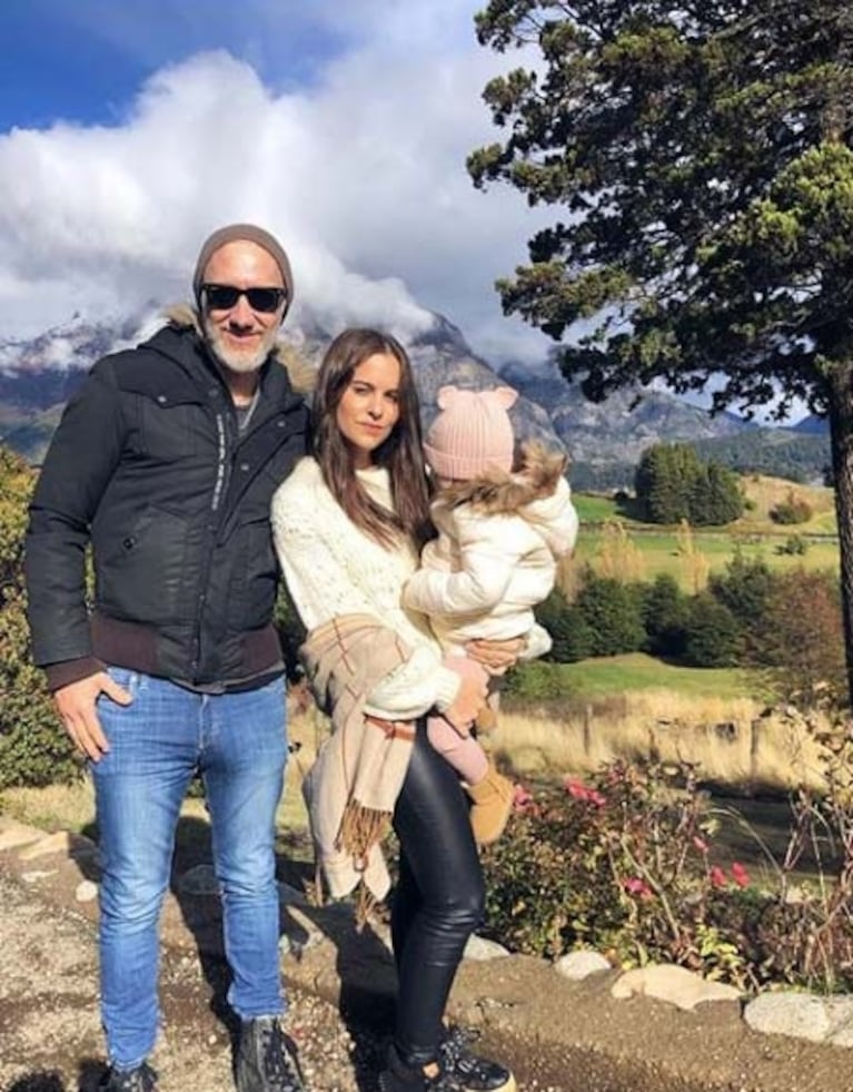 Andy Kusnetzoff y el tierno diario íntimo de sus vacaciones familiares en Bariloche