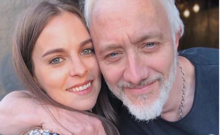 Andy Kusnetzoff y Florencia Suárez. Foto: Instagram.