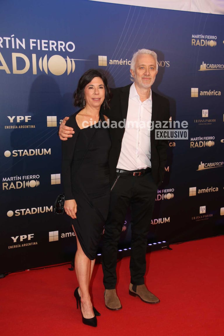 Andy Kusnetzoff y María O´Donnell (Foto: Movilpress)