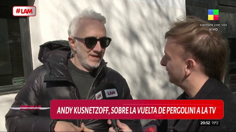 Andy Kuznetzoff habló en LAM (Foto: captura de América).