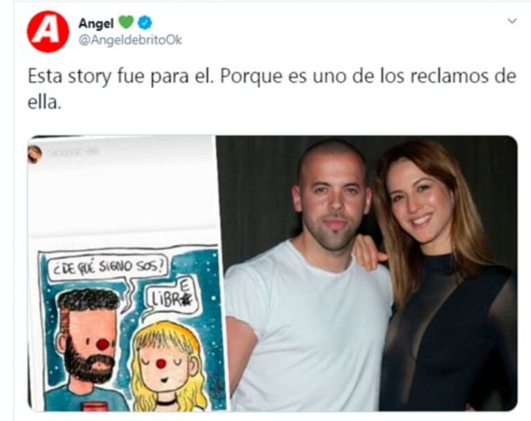 Ángel contó las razones detrás de la ruptura de Flor Vigna y Mati Napp: "El fantasma de Occhiato estaba presente"