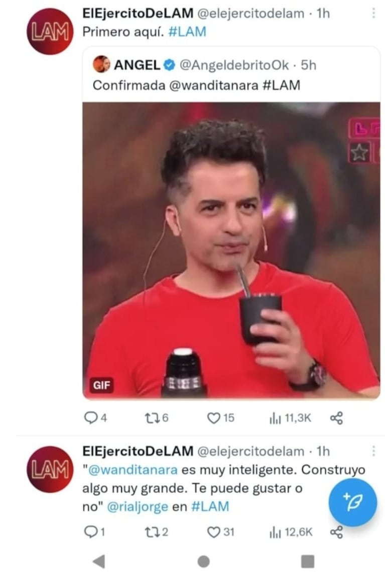 Ángel de Brito aseguró que Wanda Nara será la próxima conductora de MasterChef