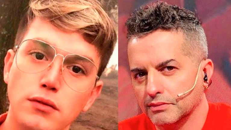 Ángel de Brito compartió una foto de Lucas Benvenuto cuando conoció a Jey Mammon.