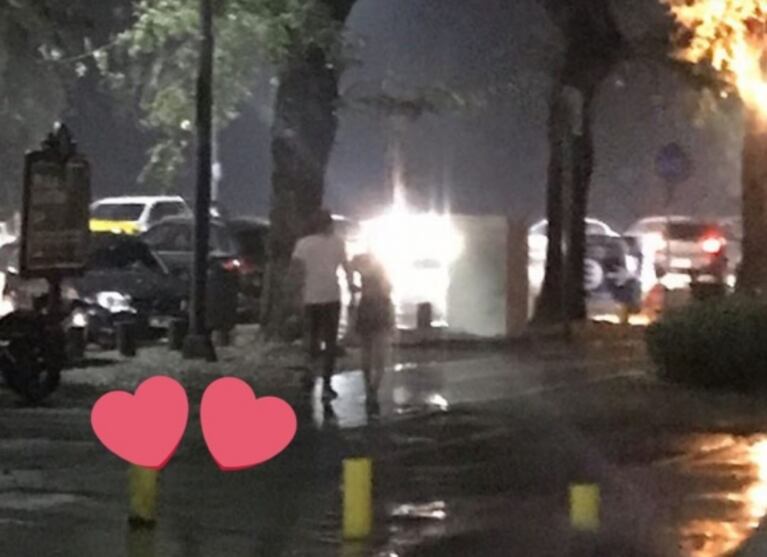 Ángel de Brito compartió una foto de Noelia Marzol y Nico Occhiato, juntos en la noche porteña